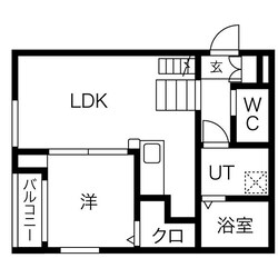 ラフィーレ志賀本通の物件間取画像